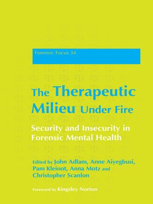 cover image of The Therapeutic Milieu Under Fire